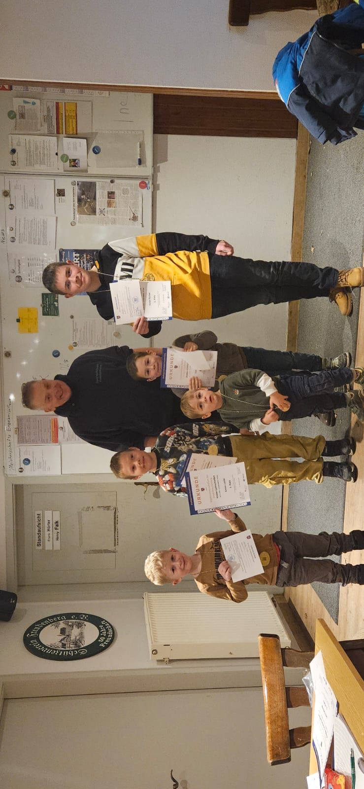 Siegerehrung Lichtgewehr